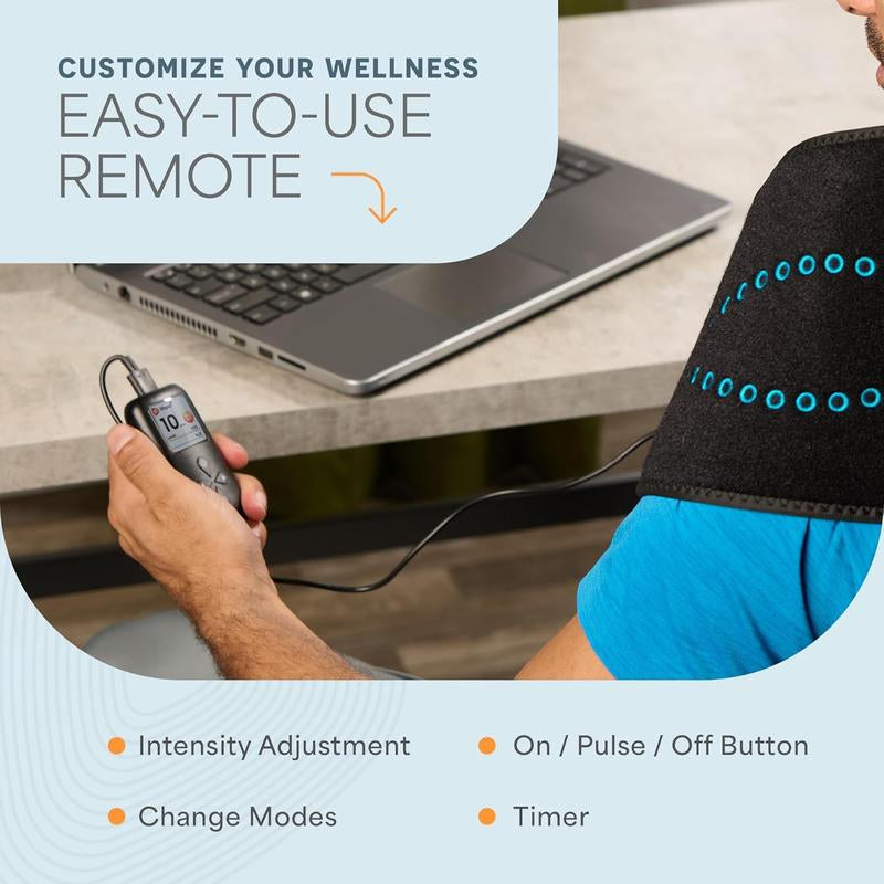 Lifepro Allevared Pro – Heated LED & Vibration Belt for Daily Comfort, Relaxation & Recovery