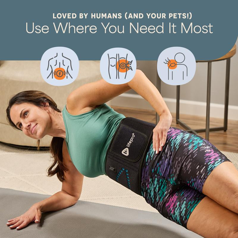 Lifepro Allevared Pro – Heated LED & Vibration Belt for Daily Comfort, Relaxation & Recovery