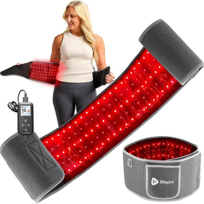 Lifepro Allevared Pro – Heated LED & Vibration Belt for Daily Comfort, Relaxation & Recovery